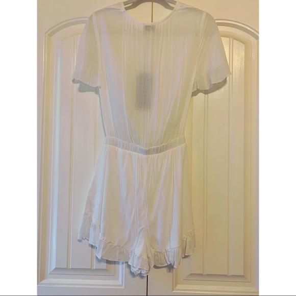 NWT White Riviera Romper - Picture 5 of 6